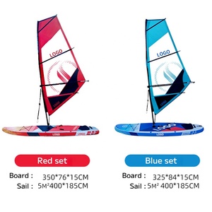 Commercio all'ingrosso punto goccia PVC Windsurf Sup gonfiabile Stand Up Paddle Board con <span class=keywords><strong>vela</strong></span> - Product Image 2