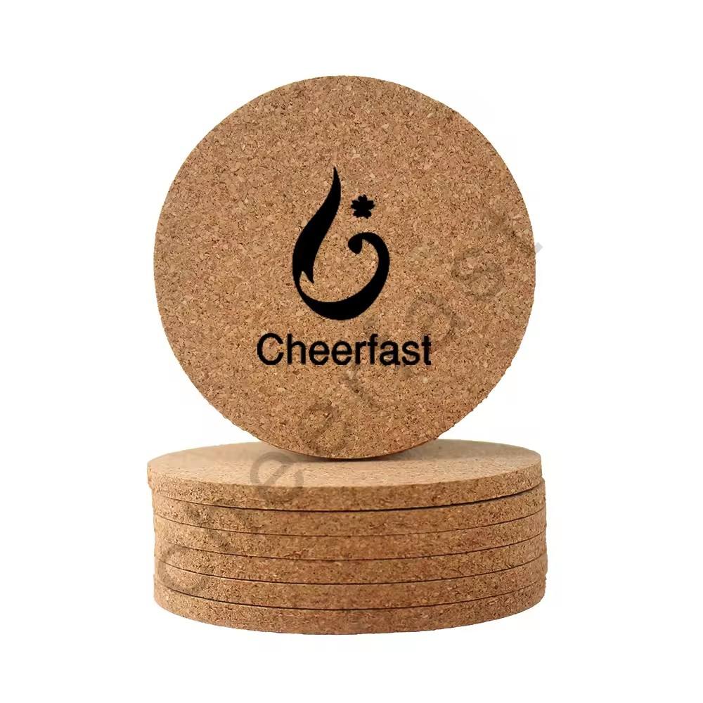 Sous-verres en bois de liège CF-GC02