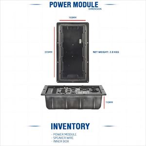 2800W mô-đun Tấm khuếch đại kỹ thuật số DSP Power amps <span class=keywords><strong>18</strong></span> ''21 inch bass loa siêu trầm mô-đun khuếch đại - Product Image 6