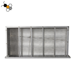 Herramientas de Apicultura Directo de Fábrica: Colmena Langstroth Profunda de Marco Único de Metal Galvanizado con Controlador de Abejas Reina y Tapa Abatible - Product Image 2
