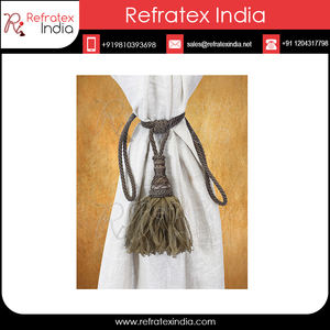 Embrasses de rideaux d'ameublement, fournisseur et fabrication en vrac par réfractex inde fabriqué en inde pour la meilleure qualité et à bas prix - Product Image 2