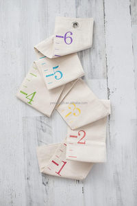 Pafu lưu niệm trẻ em phòng trang trí nội thất Vải tăng trưởng biểu đồ Cai Trị vải màu sắc tự nhiên trẻ em gia đình Chiều cao biểu đồ - Product Image 3