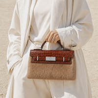 matelassé haut de gamme OEM personnalisé pour femmes Nouveau sac à bandoulière en coton doublé à la mode de haute qualité