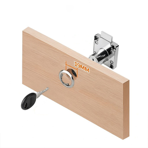 Serrure universelle pour tiroirs et armoires en bois - Product Image 3