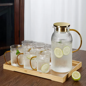 <span class=keywords><strong>Carafe</strong></span> à café <span class=keywords><strong>en</strong></span> <span class=keywords><strong>verre</strong></span> transparente résistante à la chaleur avec filtre - Product Image 5