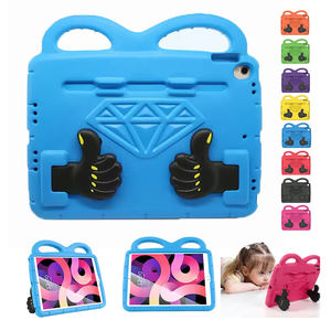 Étui universel pour <span class=keywords><strong>iPad</strong></span> pour enfants de la série HGD2105, léger, en EVA, avec support pour doigts mignon, compatible avec les modèles <span class=keywords><strong>iPad</strong></span> 10,2'' / 10,5'' - Product Image 1