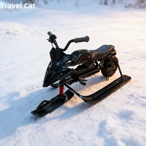 Vélo à neige personnalisé de haute qualité pour l'extérieur, motoneige, <span class=keywords><strong>luge</strong></span> de divertissement hivernal pour adultes et enfants, planche de ski - Product Image 2