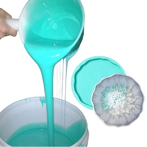 RTV2 Moule en silicone haute résistance Caoutchouc de silicone liquide noir <span class=keywords><strong>pour</strong></span> résine époxy Résine PU Ciment Plâtre Moules à cire - Product Image 4