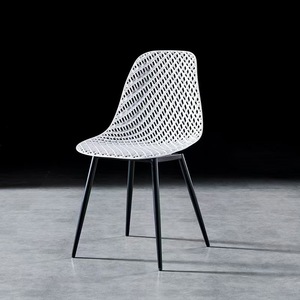 Sedia da Pranzo Moderna di Alta Qualità, Comoda, Interamente in <span class=keywords><strong>Plastica</strong></span>, Rinfrescante, Arredamento per Casa, Appartamento e Bagno - Product Image 3