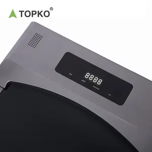 TOPKO家庭用折りたたみ式電動ポータブルトレッドミル無料設置フィットネスフラット小型簡易トレッドミルを購入