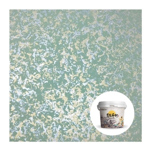 Yile Offre Spéciale haute qualité brillant paillettes trois couleurs <span class=keywords><strong>peinture</strong></span> nacrée maison intérieur décoration murale acrylique liquide revêtement - Product Image 1