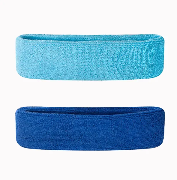 Kaliteli esneklik ter bandı özel spor Headbands