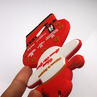 Porte-clés personnalisé 2d/3d en caoutchouc et silicone, prix d'usine, nouveau moule, personnalisé, en pvc souple avec logo, 5 pièces