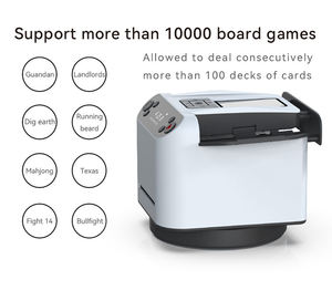 Divertissement en plein air Mélangeur et distributeur de cartes automatique 2 en 1 Outil de distribution de cartes de cinquième génération Machine à mélanger les cartes de poker - Product Image 6