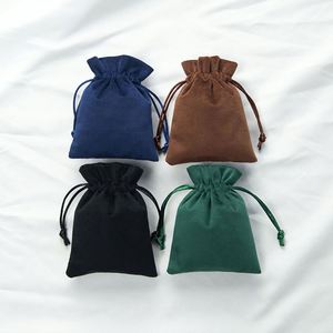 Sacs à poussière en velours doux avec cordon de serrage, conteneurs à bijoux, pochettes de rangement pour accessoires - Product Image 6