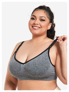 8713 <span class=keywords><strong>pas</strong></span> <span class=keywords><strong>cher</strong></span> prix sans couture soutiens-gorge pour femmes une pièce rembourrage sans fil avant Clips maternité <span class=keywords><strong>allaitement</strong></span> soutien-gorge - Product Image 6