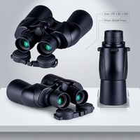 Telescopio de Largo Alcance de Alta Calidad 10x50, Binoculares de 150 mm para Observación de Aves, Astronomía, Partidos de Fútbol, Actividades al Aire Libre