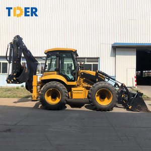 TDER kazıcı 4 tekerlekli sürüş ekskavatör yükleyici 2.<span class=keywords><strong>5Ton</strong></span> Backhoes yükleyici satılık - Product Image 5