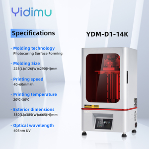 Imprimante 3D professionnelle 10,1 pouces 14K pour l'impression de modèles dentaires en résine, machine 3D industrielle LCD, imprimante 3D rapide 14K UL - Product Image 5