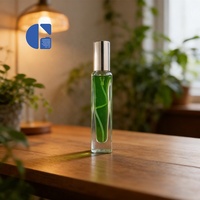 Gaochuang Mini 8ml 10ml Vide Fond Épais Voyage Rectangle Fea 13mm Verre à Sertir Parfum Atomiseur Bouteille Bouteilles De Parfum