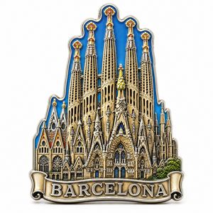 Aimants de réfrigérateur 3D en métal personnalisés en gros avec logo sur mesure - Cadeau de décoration intérieure écologique - Product Image 4