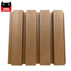 Panel de pared compuesto de madera y plástico, revestimiento de pared exterior de grano de madera de 1ª generación - Product Image 1