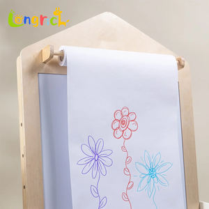 Tour d'apprentissage réglable chevalet Montessori cadre en bois chevalet de bureau avec <span class=keywords><strong>tableau</strong></span> blanc <span class=keywords><strong>tableau</strong></span> <span class=keywords><strong>noir</strong></span> pour les enfants - Product Image 4