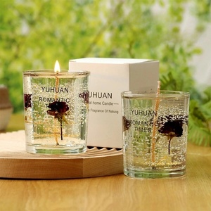 Adornos Decorativos para el Hogar Personalizados, Velas de Cera de Soja Perfumadas sin Humo con Flores Secas, Velas Aromáticas de Lujo al por Mayor con Etiqueta Privada - Product Image 6