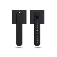 Cerradura Inteligente Tuya con Bluetooth, Entrada sin Llave, Huella Dactilar, Contraseña, Tarjeta IC, Cerradura Interior para Apartamento, Airbnb, Dormitorio