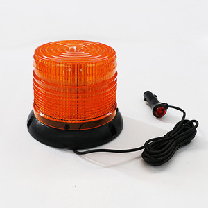 Venta al por mayor 60W Ultra brillante vehículo de emergencia techo giratorio imán de montaje LED <span class=keywords><strong>intermitente</strong></span> <span class=keywords><strong>baliza</strong></span> 12V - 24V - Product Image 5