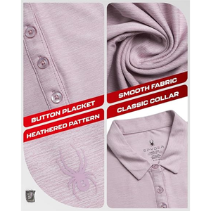 Polo de Secado Rápido Unisex para Mujer, Logotipo Personalizado, Color Sólido, Tejido de Poliéster - Product Image 6
