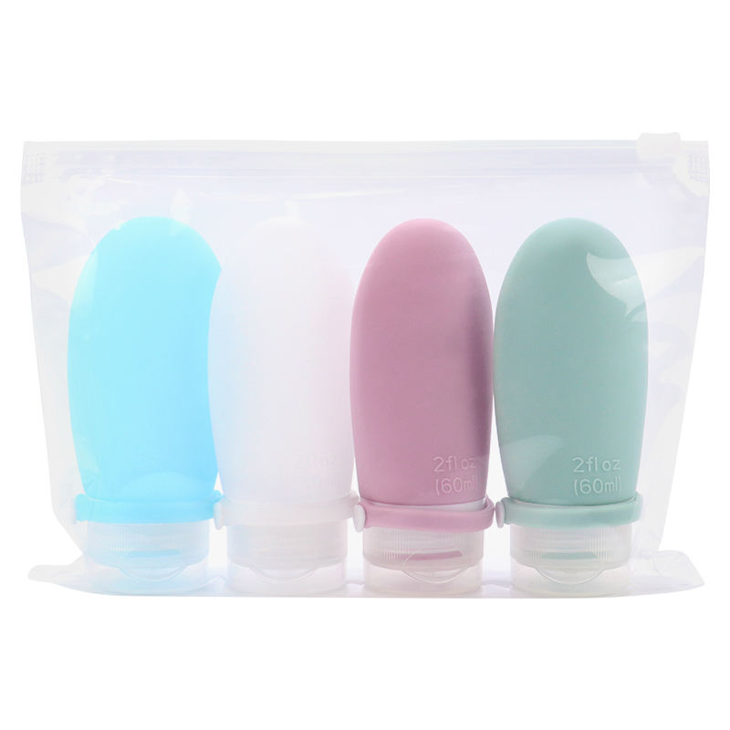 4 pack x60ml with PEVA bag