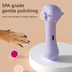 Lima <span class=keywords><strong>de</strong></span> Uñas Eléctrica para Mascotas con 6 Cabezales <span class=keywords><strong>de</strong></span> Pulido, Recargable, para Gatos y Perros Pequeños - Product Image 4
