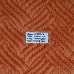 Tissu en velours à ultrasons de haute qualité pour meubles, fabriqué par JES Factory - Product Image 4