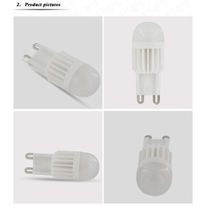 G9 LED <b>Bulb</b> 2W SMD 2835 200-230LM Warm <b>White</b> 2700K 220V-230V G9 Halogen Replacement Lamp for Chandelier Indoor Lighting OEM Fact - Product Image 4