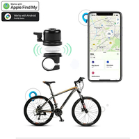 Traqueur GPS intelligent en temps réel pour les appareils IOS et Android de vélo-Anneau de localisation télécommandé Find My Tag certifié MFI
