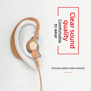 Dual Wire Acoustic Headset for Motorola CP100d CP200d XiR Models Secure Clear Communication - Product Image 2