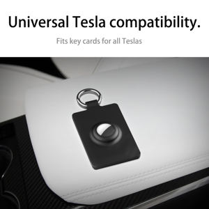 2 in 1 Silikon Karten halter Fall Entwickelt für Tesla Schlüssel karten AirTag Halter Abdeckung Silikon Airtag Karten etui - Product Image 4