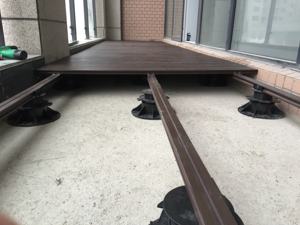 Modern Design Voetstuk Verhoogde Vloer Plastic Tegels Pp Materiaal Verstelbare Percelen Voor Bestrating - Product Image 4