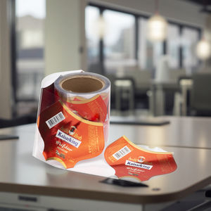 Papel de plástico adhesivo brillante para embalaje térmico rollo de autoadhesivo para etiquetas de cerveza - Product Image 3