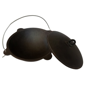 Pot <span class=keywords><strong>de</strong></span> cuisson <span class=keywords><strong>en</strong></span> <span class=keywords><strong>fonte</strong></span> asiatique, 3 tailles, robuste, <span class=keywords><strong>de</strong></span> toutes tailles, à large bouche - Product Image 4