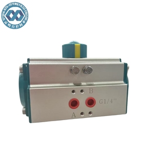 บอลวาล์วนิวเมติกแบบเกลียว NPT | ได้รับการรับรอง CE/ATEX | dual Action/SPRING RETURN | จัดส่งเร็ว - Product Image 1