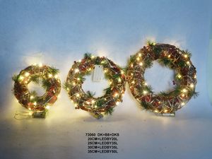 Décoration de Noël en forme de cerf lumineux, fonctionnant sur piles, avec LED scintillantes, ornement de jardin en forme de renne - Product Image 3