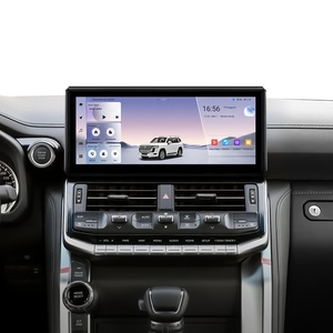 Nueva pantalla táctil de 12.3 pulgadas para Toyota Land Cruiser LC300, radio multimedia Android con Carplay, navegación, unidad principal para automóvil, monitor, actualización. - Product Image 1