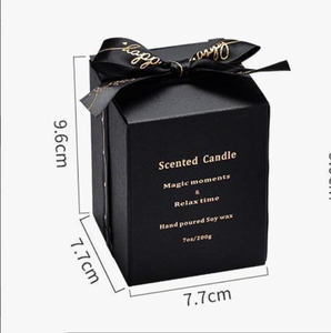 Cajas <span class=keywords><strong>de</strong></span> Cartón Cuadradas Personalizadas al por Mayor para Embalaje Artesanal, Caja <span class=keywords><strong>de</strong></span> Cartón Rígido Blanca <span class=keywords><strong>de</strong></span> Lujo para Velas - Product Image 6