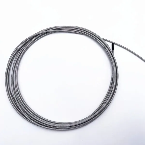 내시경 삽입 튜브 용 고품질 유연한 316L 스테인레스 꼰 슬리브