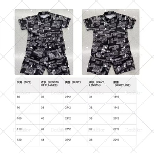 Nouvel Ensemble Décontracté d'Été pour Garçons, Tenue Deux Pièces Tendance à Manches Courtes avec Motifs Dessins Animés, Vêtements de Marque pour Bébés et Enfants - Product Image 4