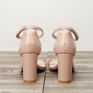 Offre Spéciale Haute Qualité Grande Taille Femmes Sexy De Luxe Partie Rue Bout Rond Bout Ouvert Gelée <span class=keywords><strong>8</strong></span> <span class=keywords><strong>cm</strong></span> pour Dames À Talons Hauts Chunky Pompes - Product Image 5