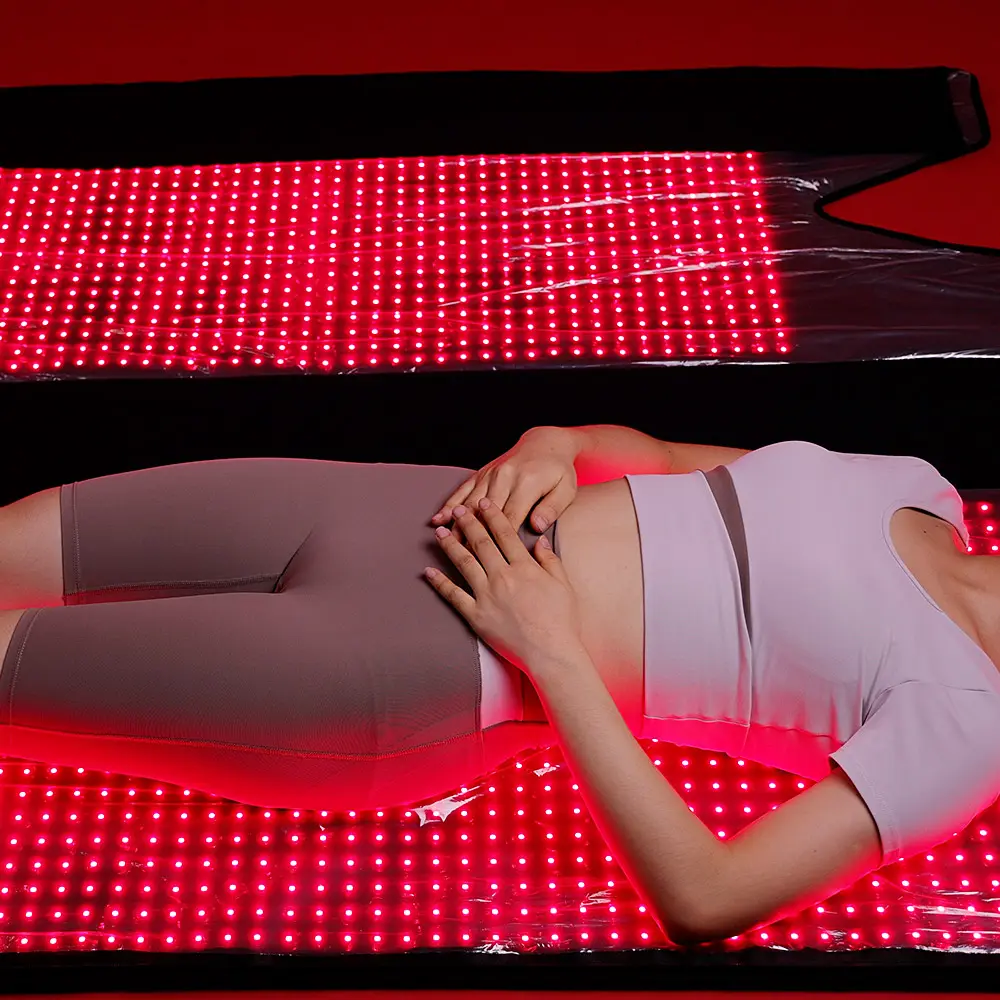 New Full Body Therapy Pod TLB2000Y 2320LEDs Red  Near Infrared 660nm 850nm red light therapy bed For Full Body Pod