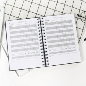 A5 tùy chỉnh bìa cứng xoắn ốc máy tính xách tay tập thể dục Workout kế hoạch Tạp Chí Hồ Sơ tập thể dục cuốn sách tập thể dục kế hoạch cho nam giới và phụ nữ - Product Image 4